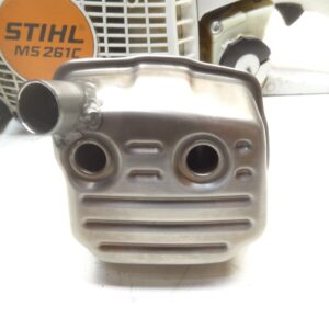 OEM Stihl MS 241 261 PORTED DUAL PORT MUFFLER MS261C 261C CHAINSAW ms241 ms261 ms241c