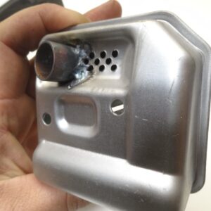 For Stihl dual port muffler MS170 MS180 017 018 MS 180 170 Chainsaw