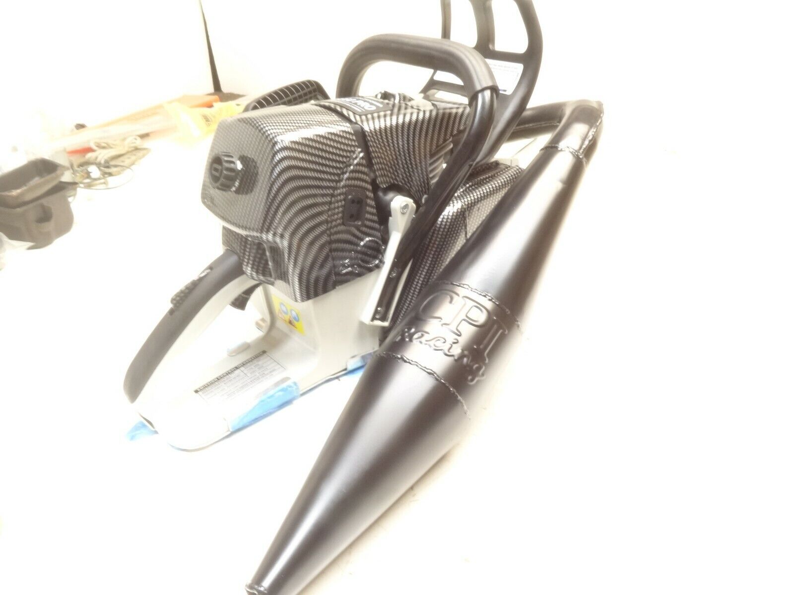 PIPE Hand Built Custom Chainsaw Exhaust Racing Muffler CPI STIHL MS660 ...